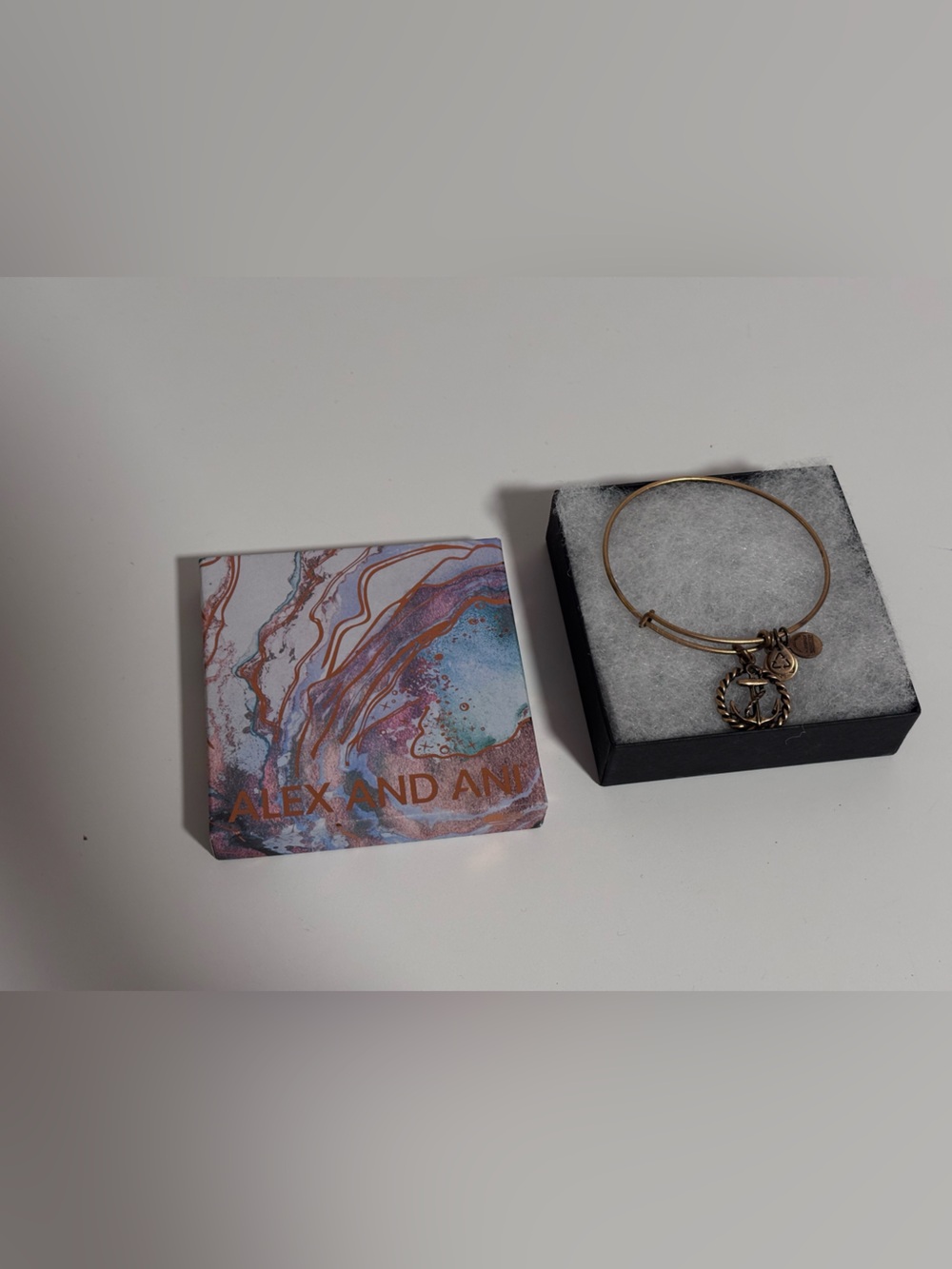 Alex and ani anchor bangle bracelet
